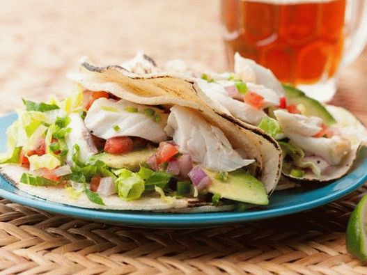 Gericht fotografie fisch tacos