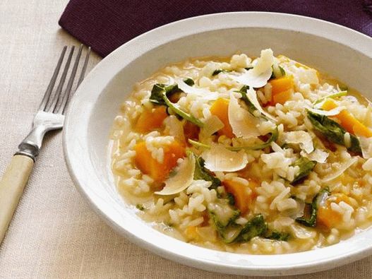 Foto des Gerichts - Risotto mit Kürbis in einem Slow Cooker