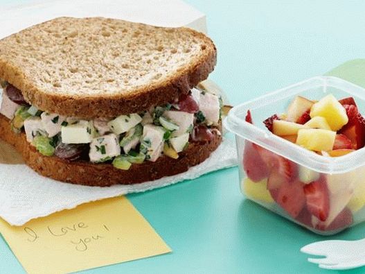Foto - Knusprige Puten-Salat-Sandwiches