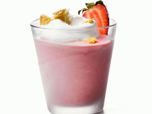 Foto - Erdbeereis-Cocktail