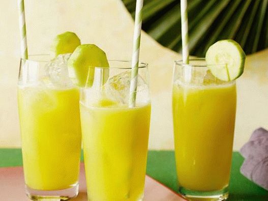 Foto - Gurken-Ananas-Kühler mit Tequila