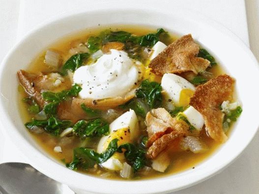 Würzige Mangoldsuppe