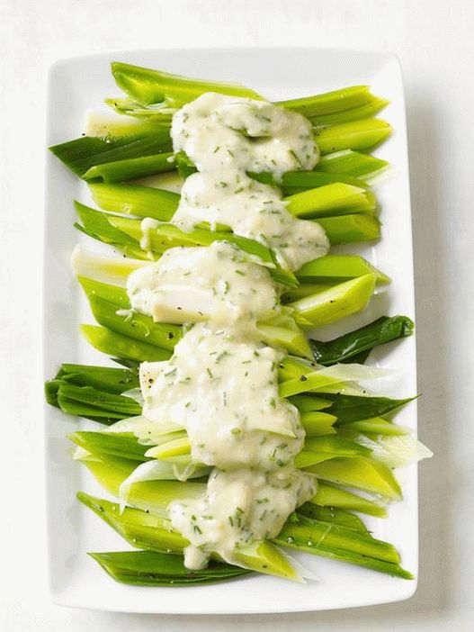 Lauch mit feiner Sauce