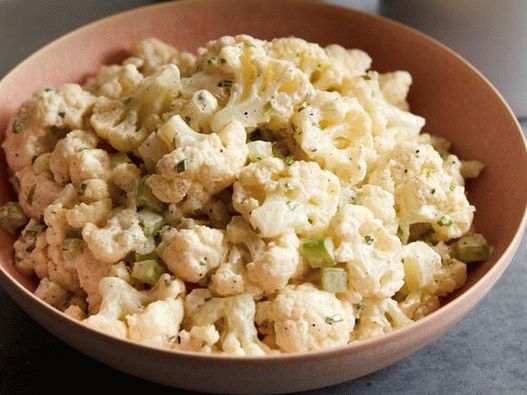 Blumenkohlsalat mit Sahne a la