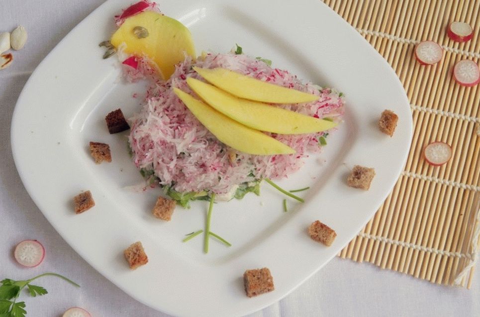 Hähnchen-Fashionista-Salat