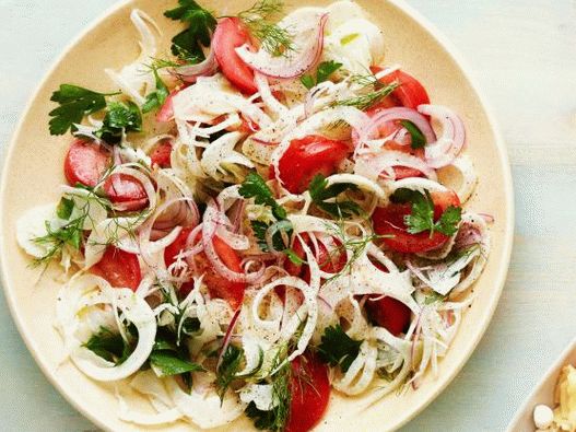 Foto Fenchelsalat mit Tomaten