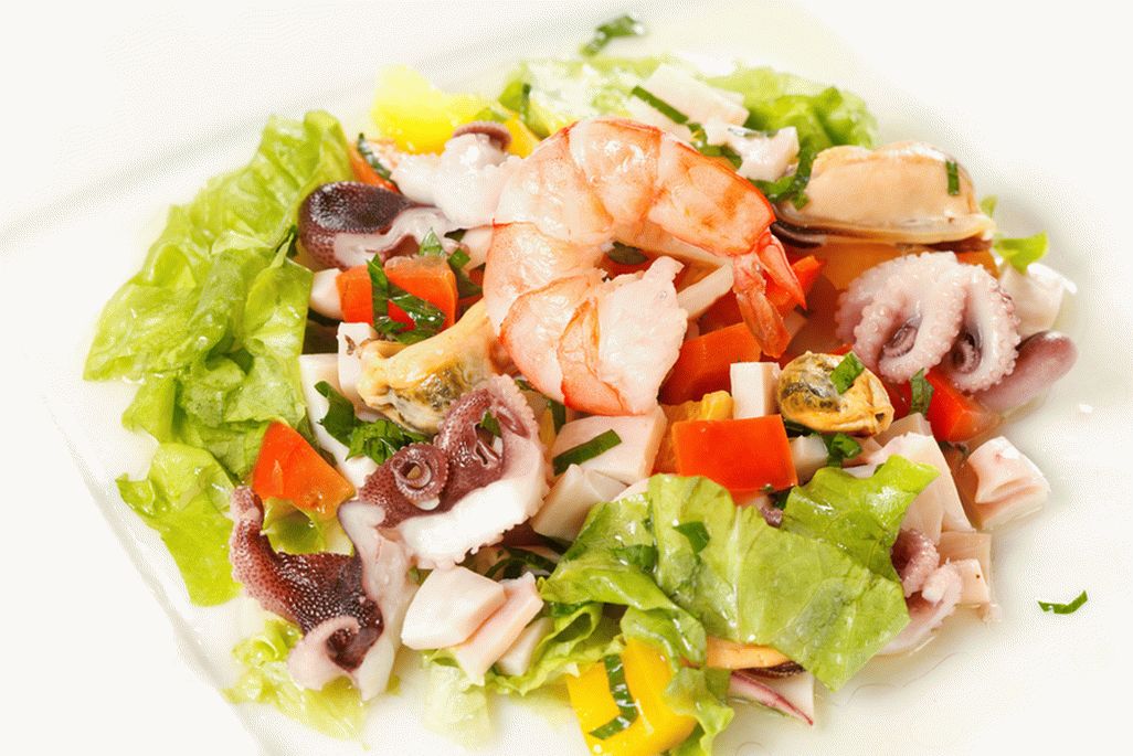 Meeresfrüchtesalat