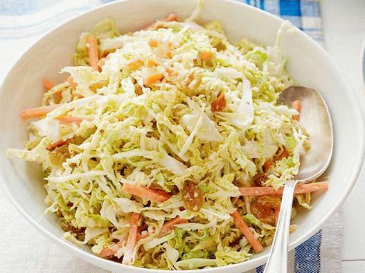 Photo Savoy Kohlsalat mit Ingwer und Rosinen