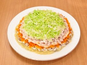 Überlagerter Salat