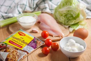 Hähnchenbrustsalat
