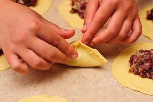 Samsa mit Lamm