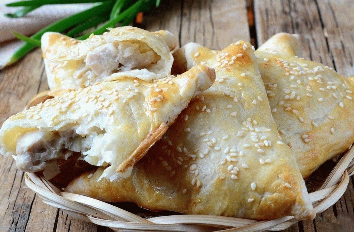 Samsa mit Huhn