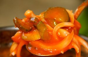 Hering in Gemüsesauce