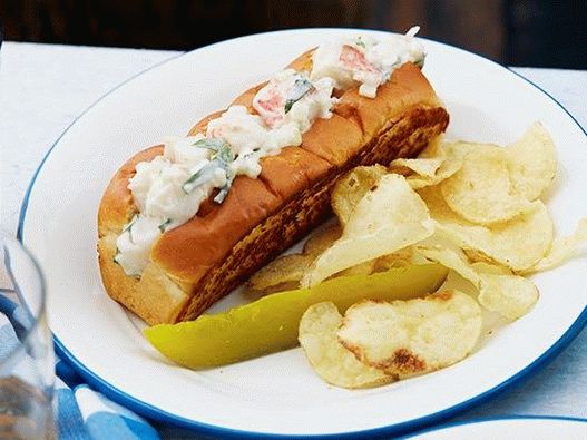 Foto von Maine Style Lobster Sandwiches