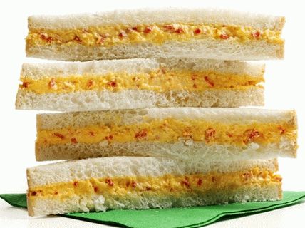 Photo Sandwiches mit Käse und Piment Pfeffer