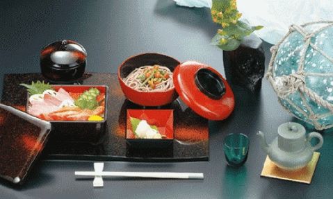 Gedeck für Sushi