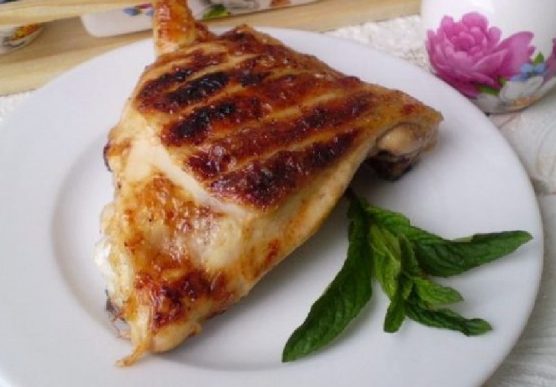 Hähnchenschenkel-Spieße
