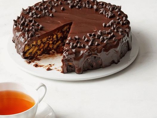 Foto von Schokoladenkuchen ohne Backen