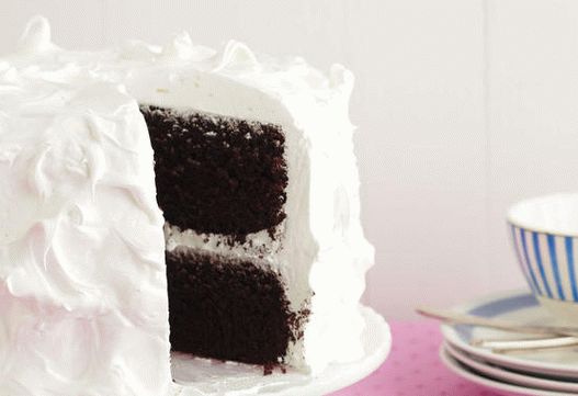 Photo Schokoladen Marshmallow Kuchen