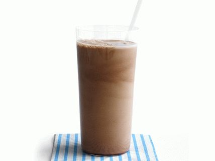 Foto Schokoladenmilch mit Salz