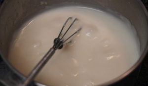 Spinat in Käsesauce