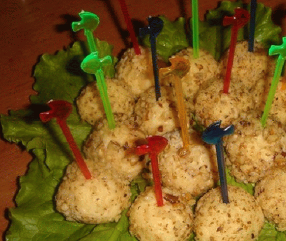 Käsebällchen überraschen