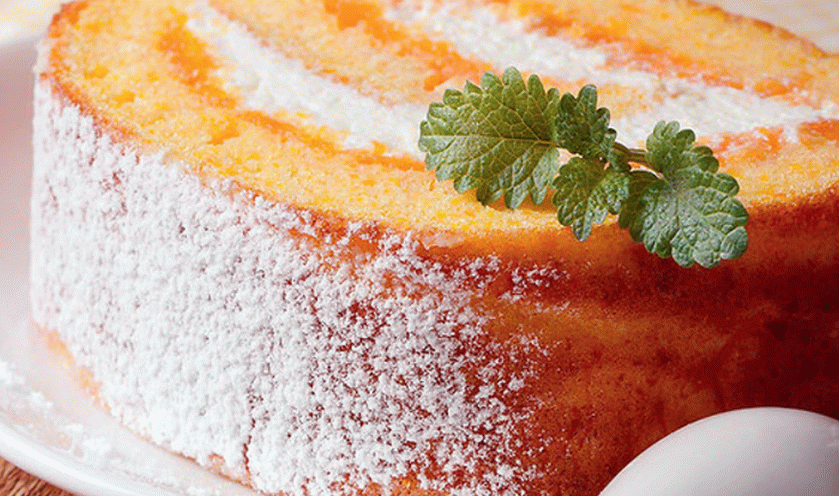 Süße Karottenrolle