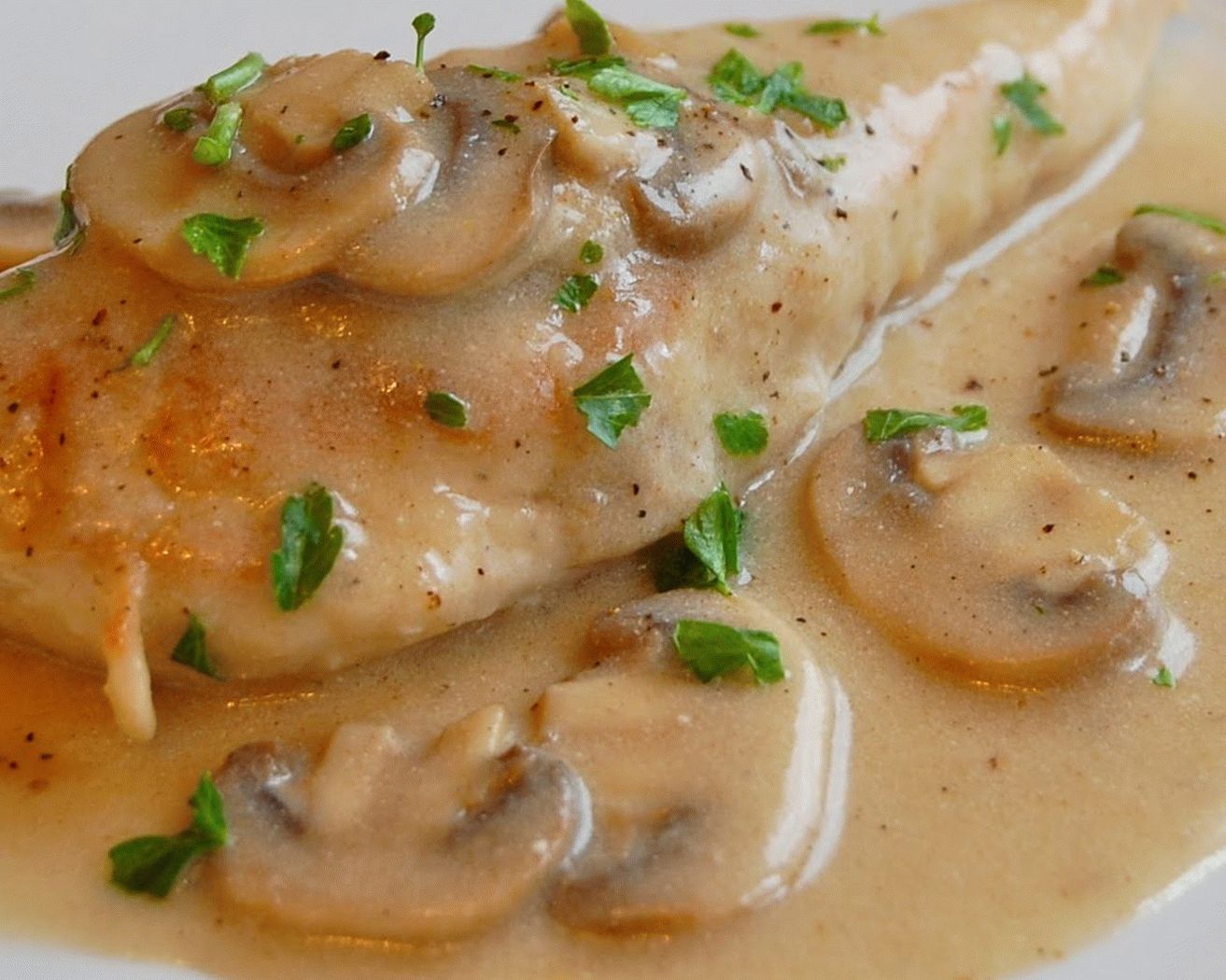 Champignon-Sahne-Sauce