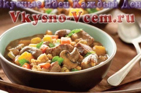 Rinderbrust-Gemüse-Suppe im Slow Cooker