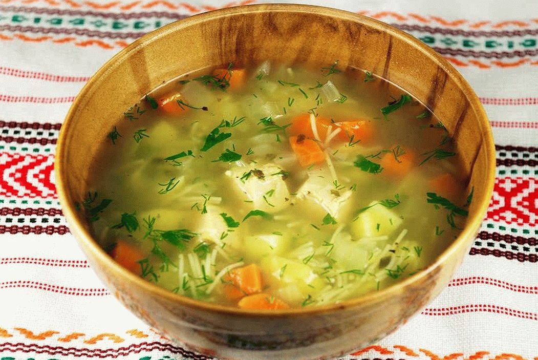 Hühnernudelsuppe