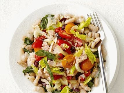 Photo Warmer Bohnensalat mit Thunfisch