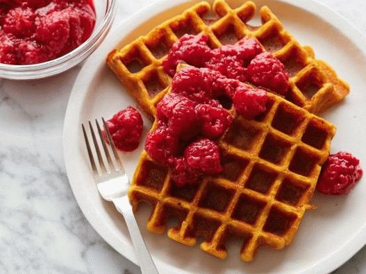 Foto von Kürbis-Waffeln (Paleo-Diät)