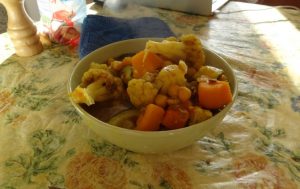 Kichererbsen-Kürbis-Curry