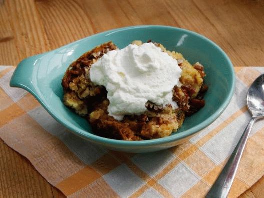 Foto Kürbiskuchen in einem Slow Cooker