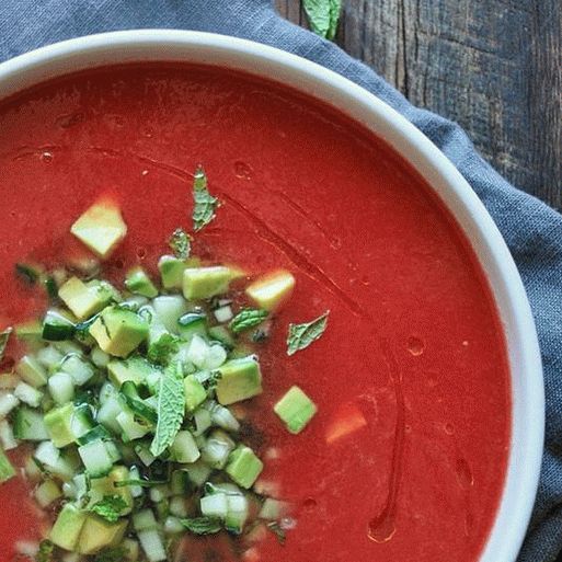 Foto Tomatensuppe Gazpacho