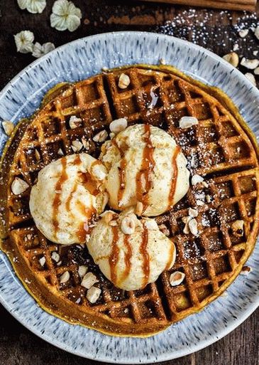 Foto Toppings für Wiener Waffeln Foto Toppings für Wiener Waffeln