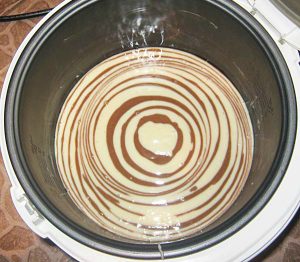 Cake Zebra im Multikocher