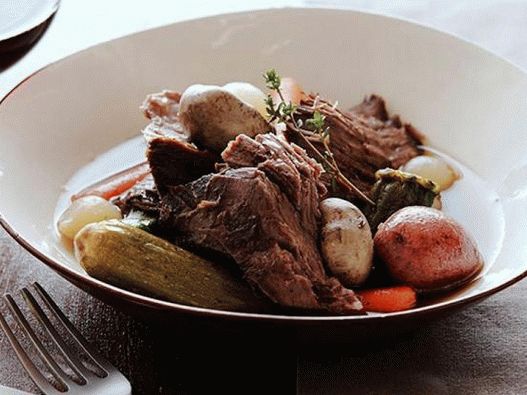 Photo Stew mit kleinem Gemüse