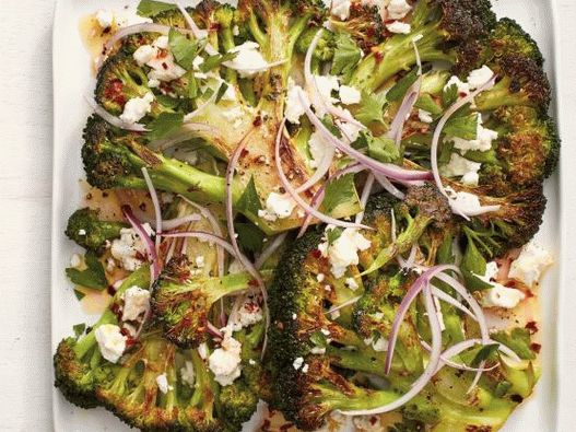 Foto Vegetarische Brokkoli Steaks