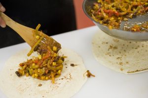 Vegetarischer Burrito