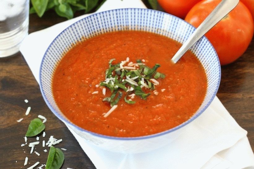 Vegetarische Kharcho-Suppe