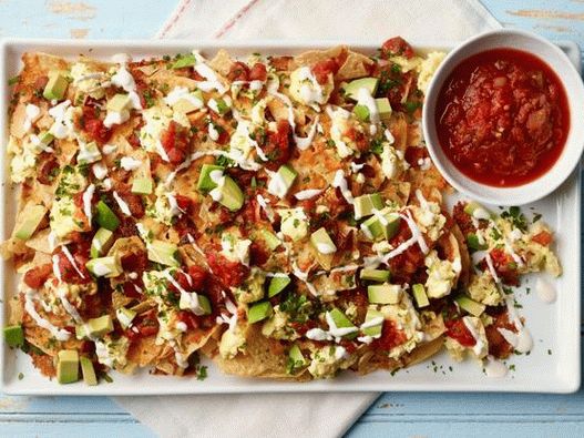 Foto des Gerichts - Nachos zum Frühstück