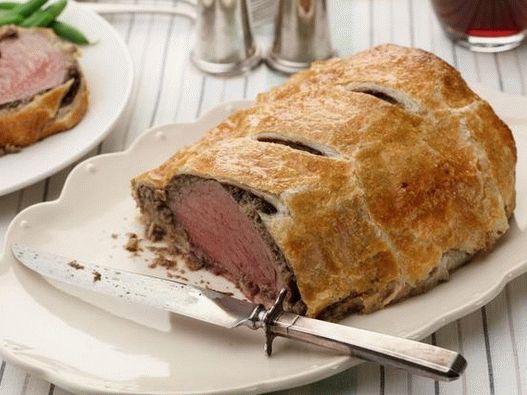 Foto des Gerichts - Rindfleisch Wellington mit Pilzen