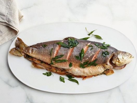 Foto des Gerichts - Arktis gebackener Saibling mit Gemüse