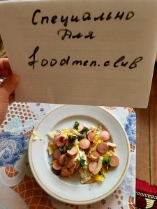 Spiegeleier auf einem Sandwich