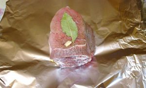 Gebackenes Rindfleisch