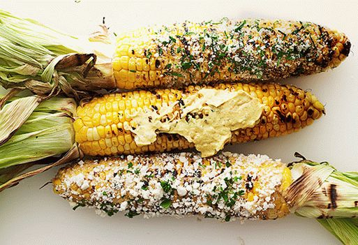 Foto von gegrilltem kubanischen Mais