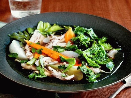 Chicken Pot-au-Fe mit Kohlkohl