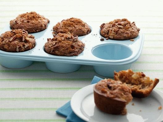 Dish Photography - Muffins mit Äpfeln